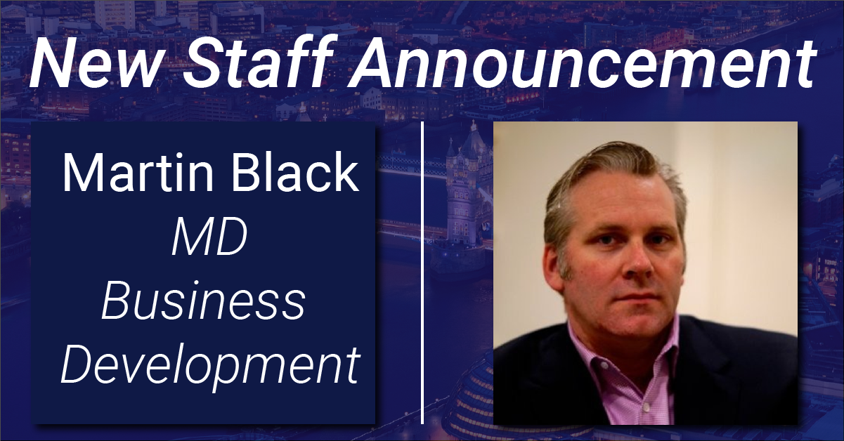 Staff Announcement: Martin Black joins as Managing Director - Laven